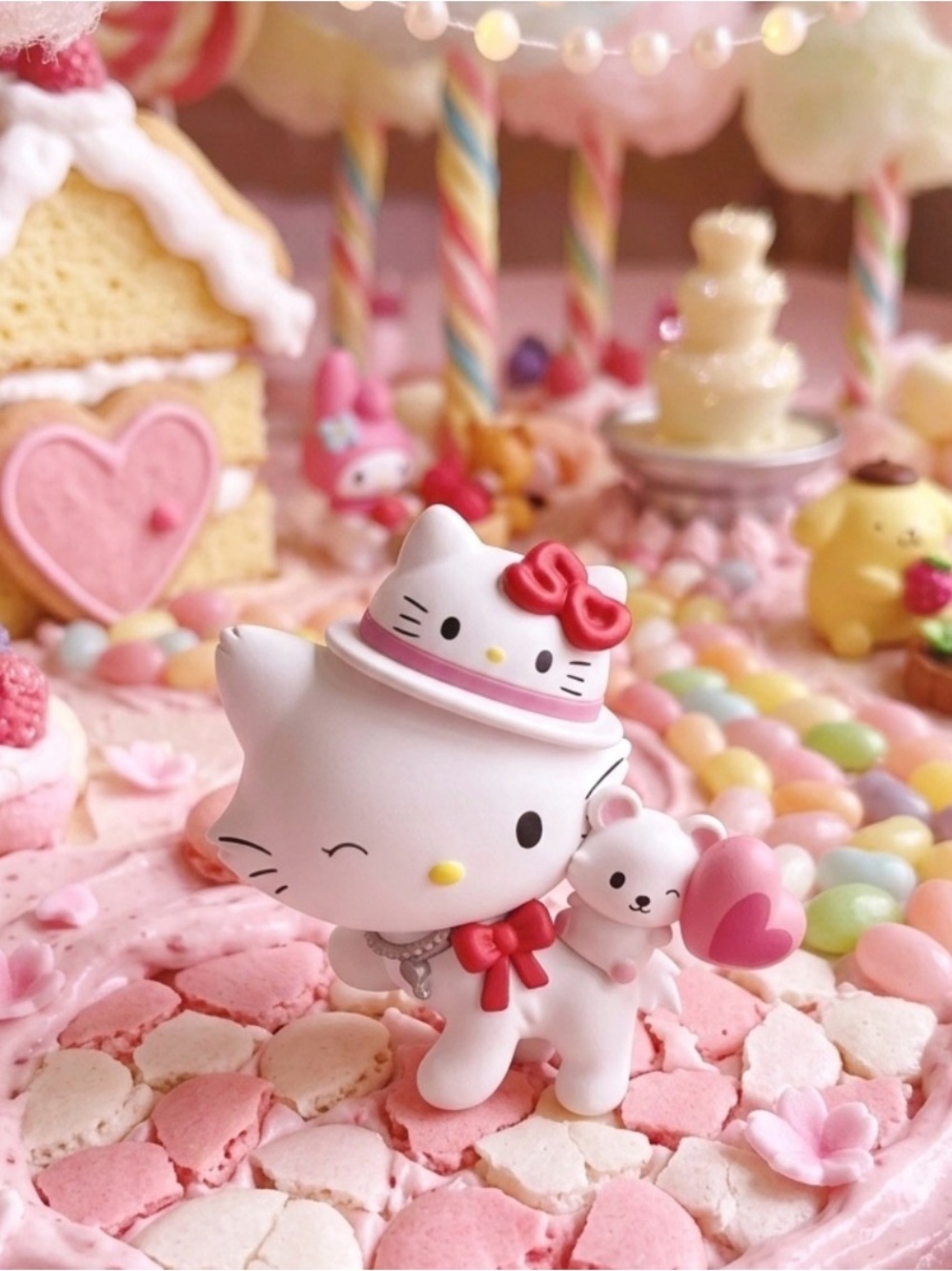 🩷 Hello Kitty 50th Anniversary Charmmy Kitty Pop Mart